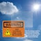 Signmission Keep Electrical Panel Clear With Symbol OSHA Warning Sign, Vinyl Decal, 10in W x 7in L, 2PK OS-2PACK-WS-D-710-L-12209 - alternate 3